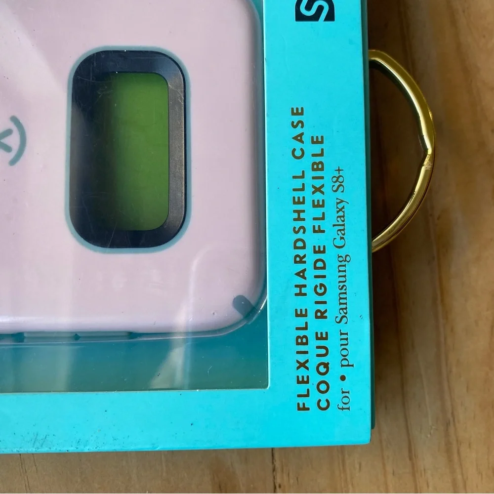 KATE SPADE Pink Flexible Hardshell Speck Case for Samsung Galaxy S8+